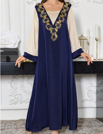 Rochie maxi Shein, mix culori