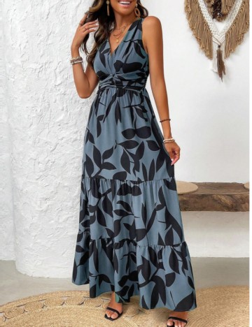 Rochie maxi Shein, mix culori