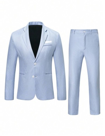 Costum Shein, albastru