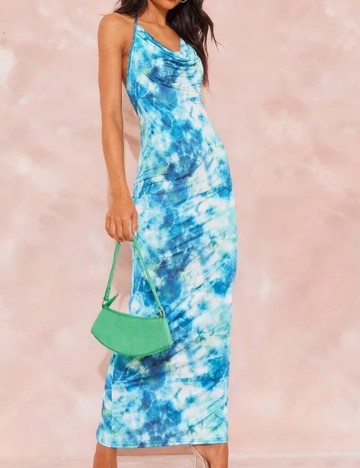 Rochie maxi PRETTYLITTLETHING, mix culori
