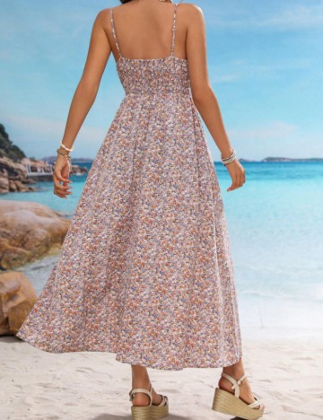 Rochie maxi Shein, mix culori