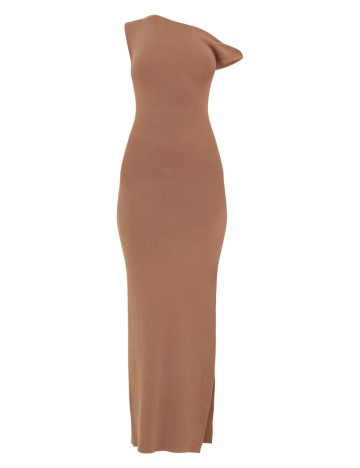 Rochie midi PRETTYLITTLETHING, maro