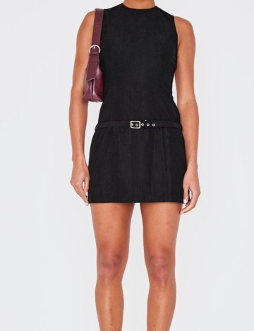Rochie mini PRETTYLITTLETHING, negru