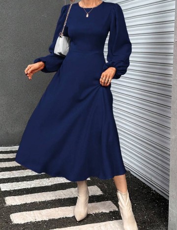 Rochie midi Shein, albastru
