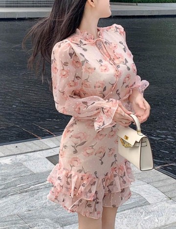 Rochie mini Shein, mix culori