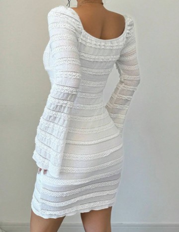 Rochie mini Shein, alb