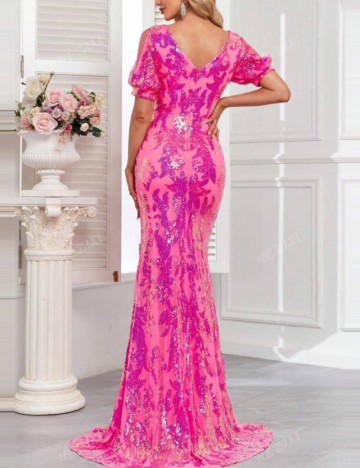 Rochie de ocazie Shein, roz