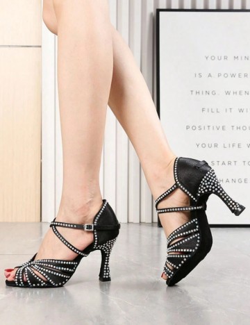 Sandale Cu Toc Shein, negru