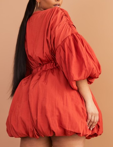 Rochie mini PRETTYLITTLETHING, cărămiziu