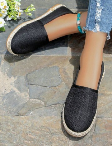Espadrile Shein, negru