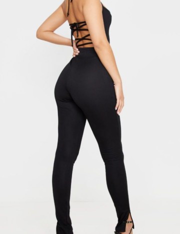 Salopetă PRETTYLITTLETHING, negru