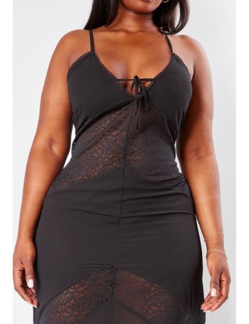 Rochie maxi PRETTYLITTLETHING, negru