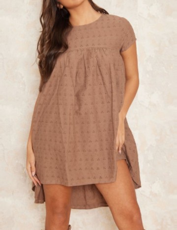 Rochie mini PRETTYLITTLETHING, maro