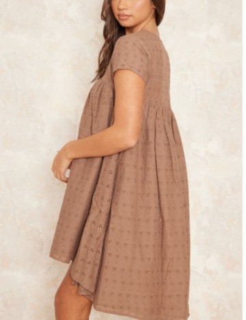 Rochie mini PRETTYLITTLETHING, maro
