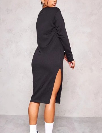 Rochie midi PRETTYLITTLETHING, negru