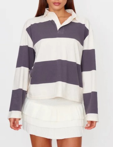 Fustă mini PRETTYLITTLETHING, crem