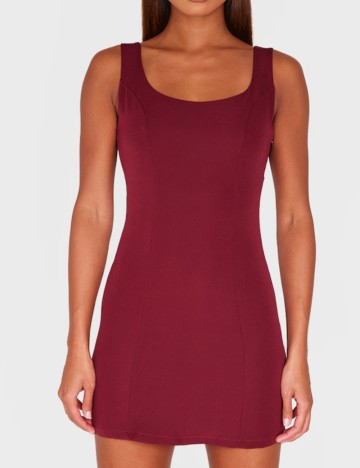 Rochie mini PRETTYLITTLETHING, vișiniu