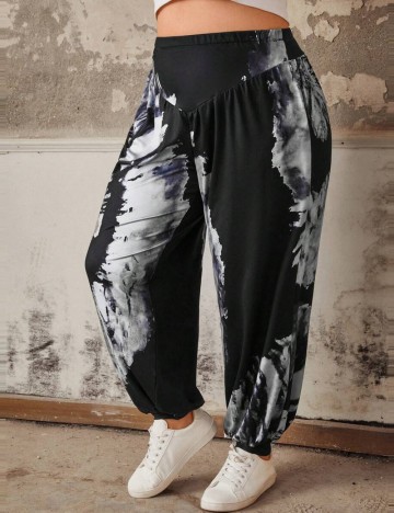 Pantaloni Shein Curve+, mix culori