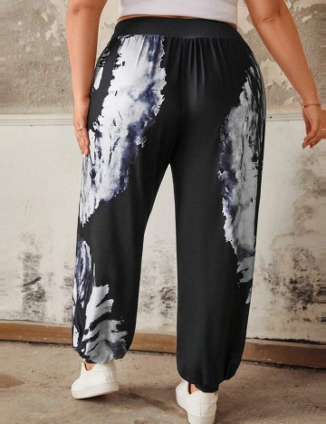 Pantaloni Shein Curve+, mix culori