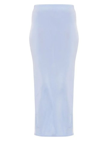 Fustă maxi PRETTYLITTLETHING, albastru