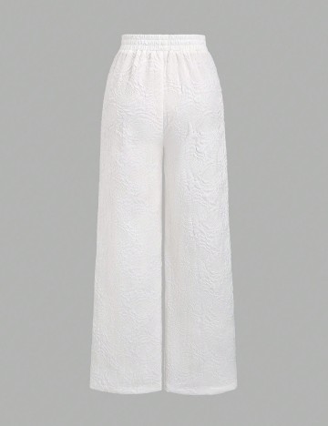 Pantaloni Shein, alb