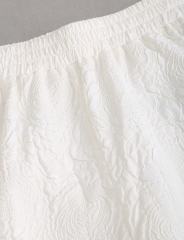 Pantaloni Shein, alb