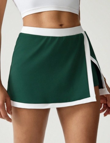 Fustă pantalon sport Shein, verde