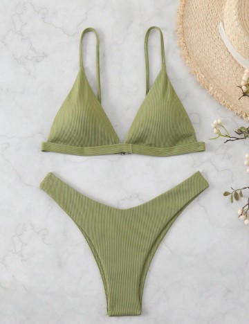Costum de baie Shein, verde