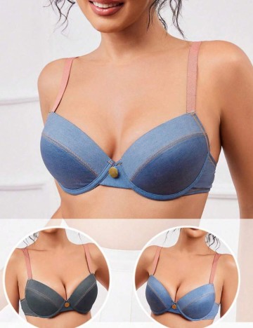 Set Sutiene Shein, mix culori