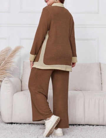 Compleu Shein Curve+, maro