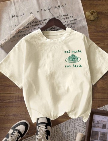 Tricou Shein, crem