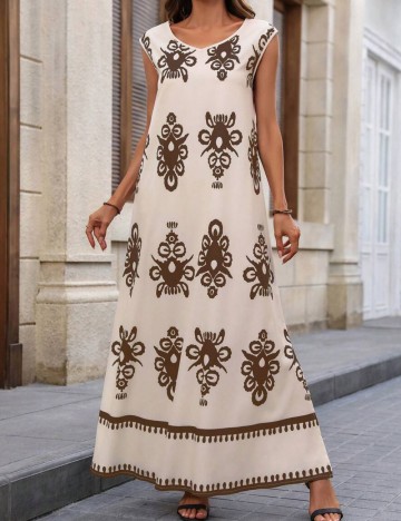 Rochie maxi Emery Rose by Shein, mix culori