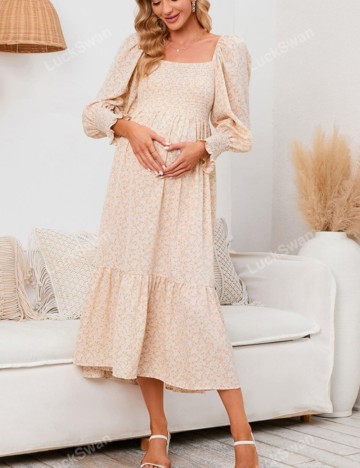 Rochie midi Shein, mix culori
