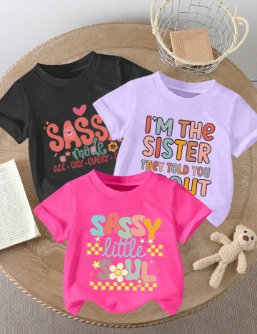 Set Tricouri Shein, mix culori