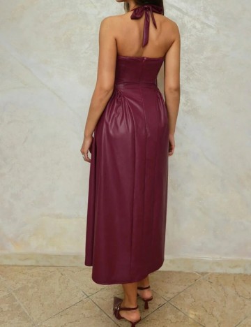 Rochie midi Shein, vișiniu