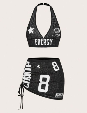 Compleu Shein, negru