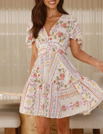 Rochie mini Shein, mix culori
