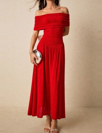 Rochie maxi Shein, roșu