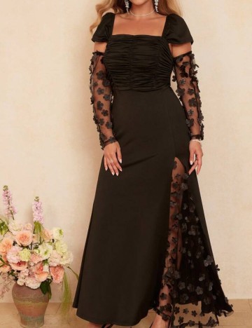Rochie de ocazie Shein Curve+, negru