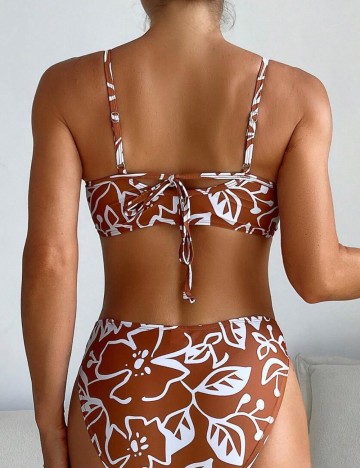 Costum de baie Shein, mix culori