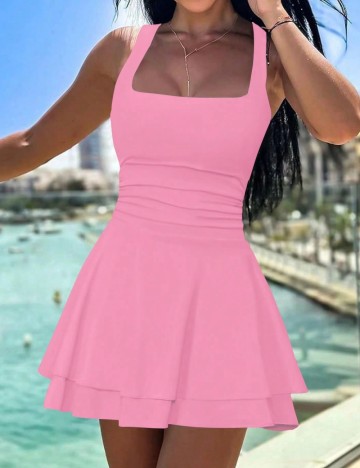 Rochie mini Shein, roz