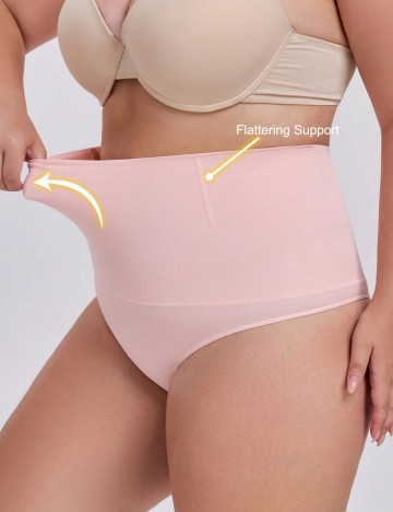 Chiloți modelatori Shein Curve+, roz