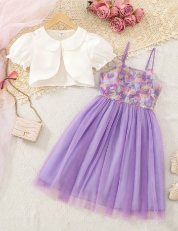 Set Rochie și Cămașă Shein, mix culori