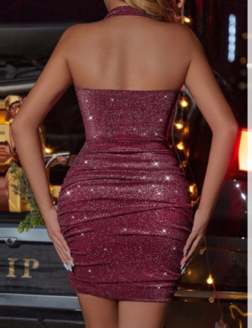 Rochie mini Shein, vișiniu