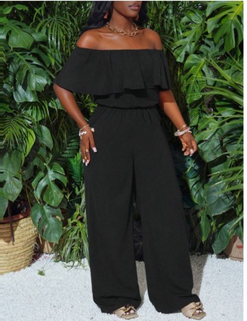 Compleu Shein Curve+, negru