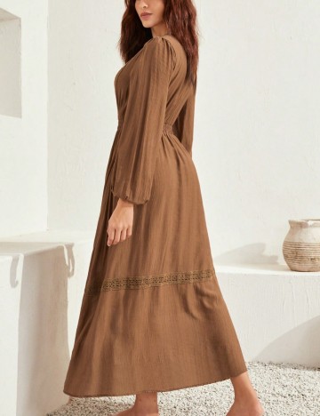 Rochie maxi Shein, maro