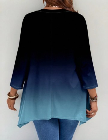 Bluză Shein Curve+, mix culori