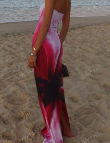 Rochie maxi Shein, mix culori