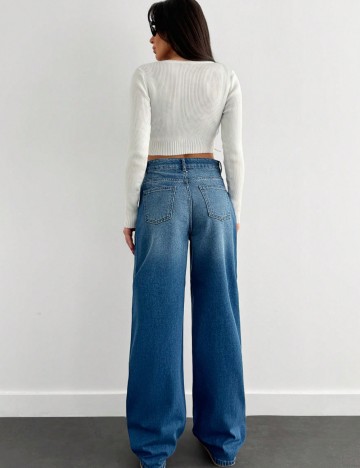 Jeans Shein, albastru