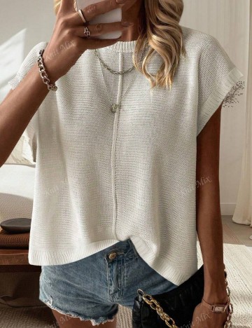 Tricou Shein, crem